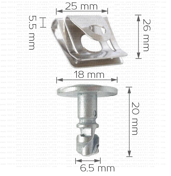 Винт за капак на двигател за VW 