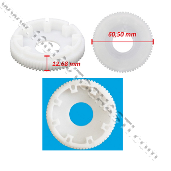 AVR-6004 Ролка моторче 60.50  мм. универсална.