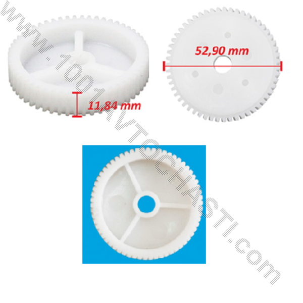 AVR-6010 Ролка моторче 52.90 мм.Универсална.