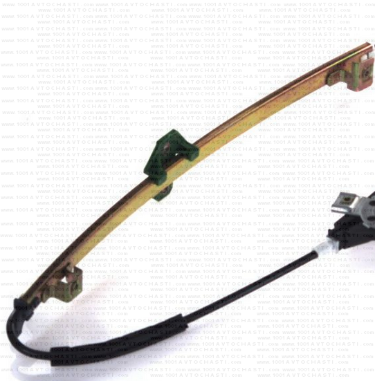 HSP-1003 Стъклоповдигач заден ляв ръчен за VW Golf II Jetta II Passat B2