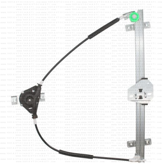 HSP-1006 Стъклоповдигач преден ляв ръчен за VW Golf II Jetta II