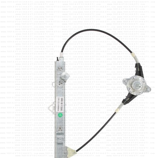 HSP-1020 Стъклоповдигач заден десен ръчен за Fiat Grande Punto Punto Evo Punto/Hatchback