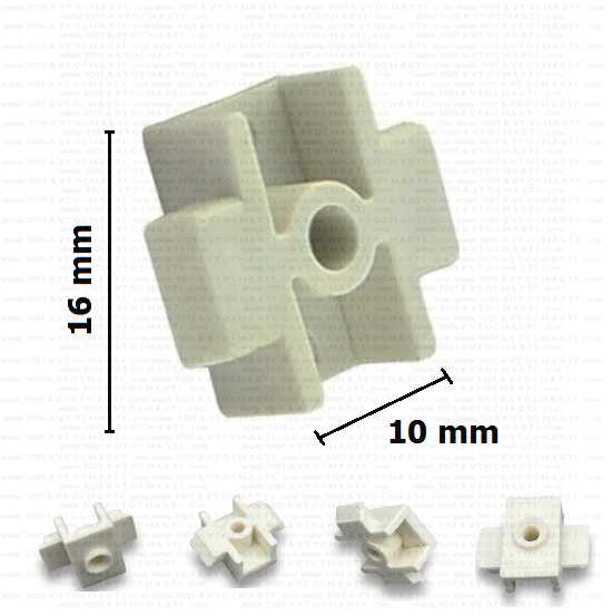 KD1478 Щипка странични широки лайстни врати за Mercedes 124