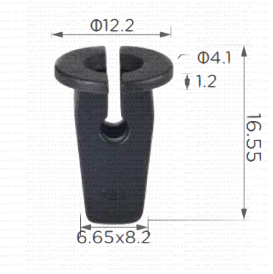 KD1514 Монтана щипка за VW
