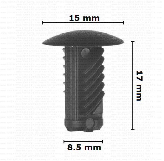 KD1878  Щипка панел товарни врати багажник Iveco Lancia Renault