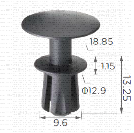 KD1996 Щипка за щипка за предно стъкло стойки колони Land Rover