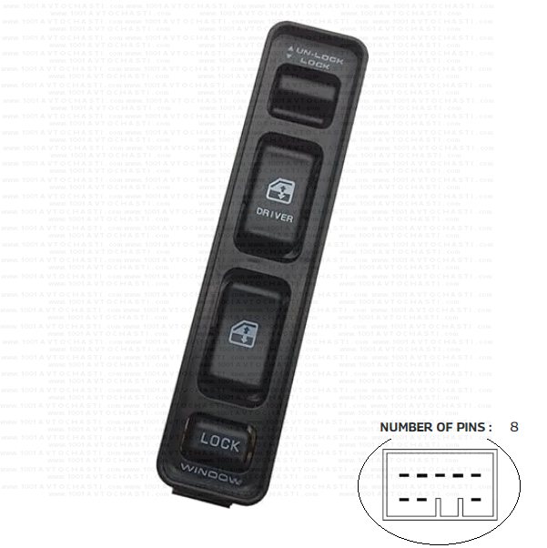 VAN-1002 Панел бутони за управление ел стъкла на автомобили Suzuki Vitara