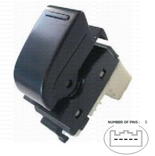 VAN-1003 Бутон за управление електрически стъкла за автомобили Suzuki Vitara Swift X 90