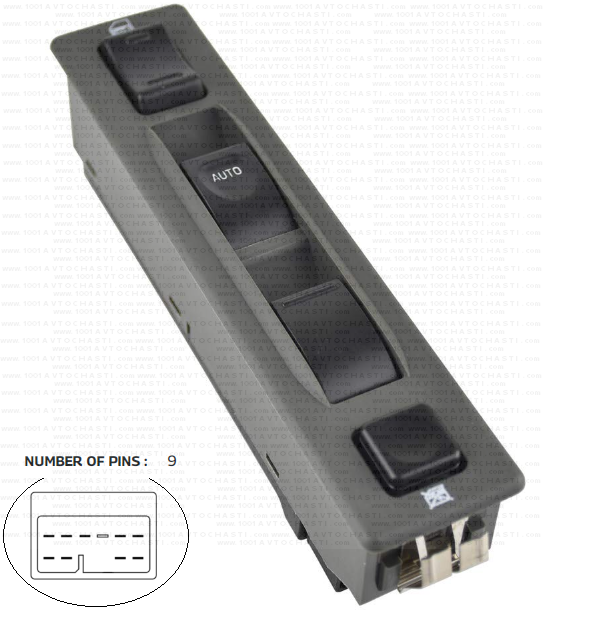 VAN-1004 Панел ел бутони за Suzuki Vitara X-90 EL