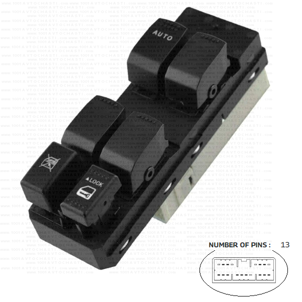 VAN-1006 Панел ел бутони за Suzuki Grand Vitara Swift