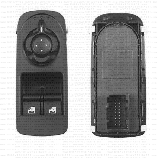 VAN-1208 Бутон огледала и ел стъкла Alfa Romeo Mito (955_)