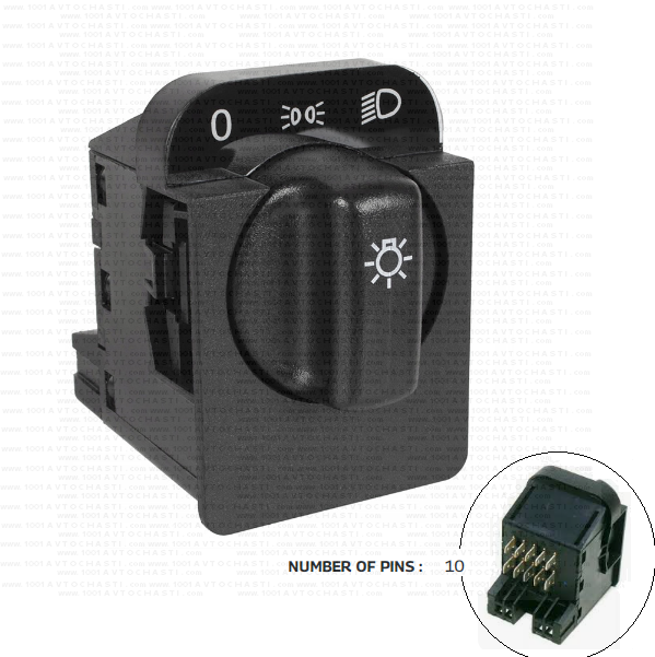 VAN-1370 Kлюч главни светлини за автомобили Opel Corsa Combo Astra Tigra Vectra