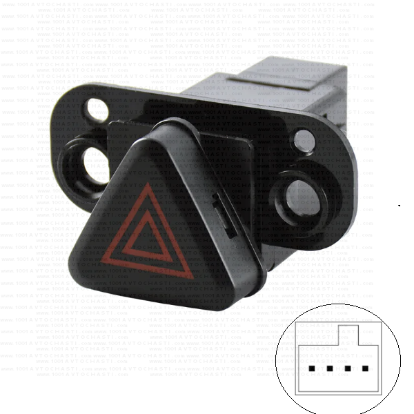 VAN-1388 Бутон аварийни светлини за автомобили Chevrolet Cruze Aveo T 300