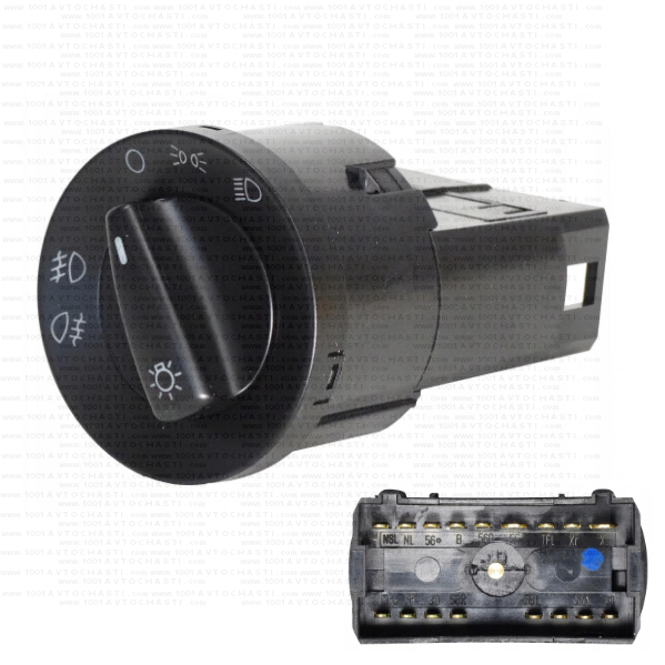 VAN-1463 Kлюч главни светлини за автомобили Skoda Fabia