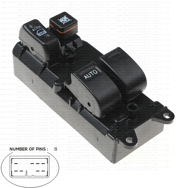 VAN-1872 Панел ел бутони за aвтомобили Toyota Land Cruiser 90 Yaris