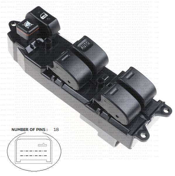 VAN-1874 Панел ел бутони за Toyota RAV 4 Camry Siena