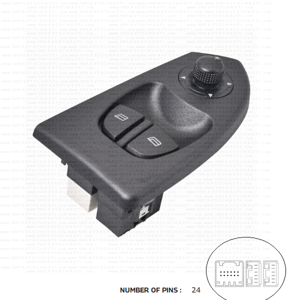 VAN-236 Панел бутони за автомобили с декоративна конзола за Peugeot Boxer 2