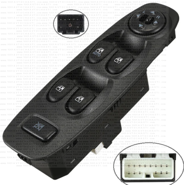 VAN-806 Панел бутони ел. стъкла и огледала Hyundai Accent