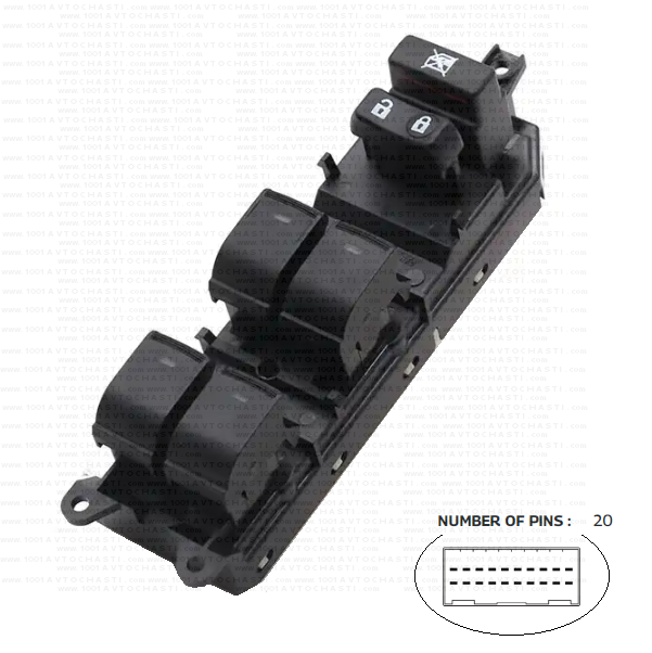 VAN-886 Панел бутони за Lexus CT200H