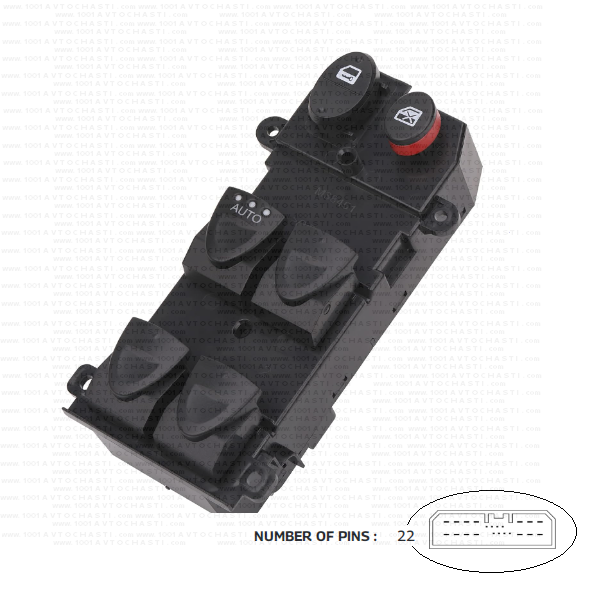 VAN-896 Панел бутони електрически стъкла за автомобили Honda Civic