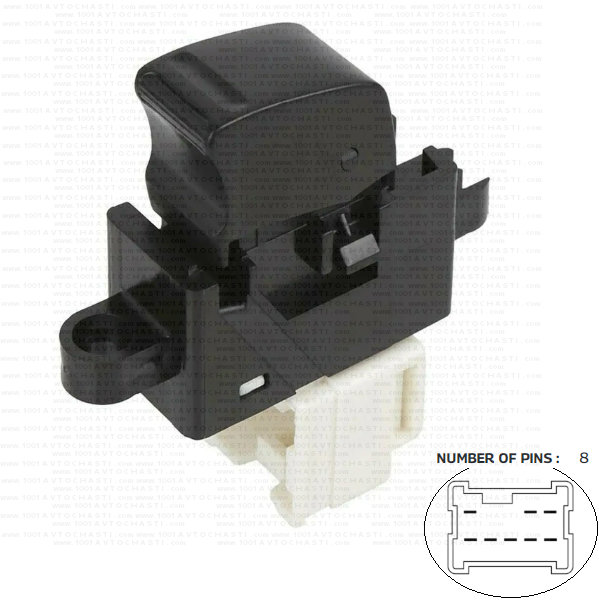 VAN-973 Бутон за управление електрически стъкла за автомобили Nissan Skystar Almera Maxima