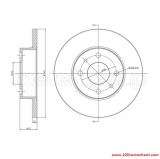 V230156FP Диск спирачен преден zа FIAT PALIO от 1996 до 2002г.