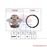 V78322DS Термостат (с гарнитура) за автомобил Dacia Sandero от 2008 г.