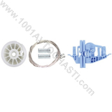 AVK-3086 Ремонтен комплект преден десен за стъклоподемник на автомобили Fiat Doblo Opel Combo D