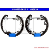 V0305206620303117FF Комплект спирачна челюст за Форд FOCUS от 1998 до 2004 г.