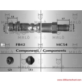 V8608FF Маркуч спирачен преден ляв/десен за Форд FOCUS от 1998 до 2004 г.