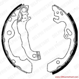 VLS1850FF Накладки задни за Форд FOCUS от 1998 до 2004 г.