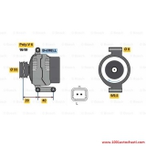 V098608022003117D Генератор за автомобил Dacia Logan от 2004г