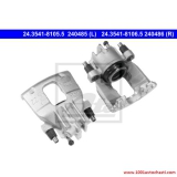 V2435418106503117FF Спирачен апарат за Форд FOCUS от 1998 до 2004 г.