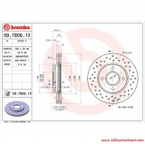 V0978061XFF Спирачен диск за Форд FOCUS от 1998 до 2004 г.