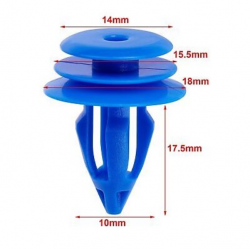 Копче крепеж лайстна на предно или задно колело и тапицерия праг врата колони багажник и тапицерия за Land Rover