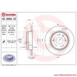 Диск спирачен заден за Honda CR-V от 2001 до 2007 г. V08886820H