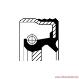 V01025674BB395 Семеринг 30x50x7 fpm за автомобил BMW E36 95 до 99 г