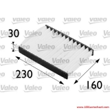 V698255D Филтър салон за автомобил Dacia Logan от 2004г