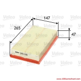 V58501000694FF Въздушен филтър за Форд FOCUS от 1998 до 2004 г.