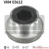 VVKM03612D Шайба генератор за автомобил Dacia Logan от 2004г