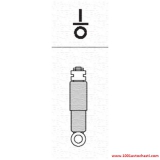 V351372070000FF Амортисьор за Форд FOCUS от 1998 до 2004 г.