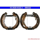 V03052063223CXP Накладки задни за автомобил Citroen Picaso oт 1999