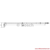 V0265007582D Датчик abs заден десен за автомобил Dacia Logan от 2004г