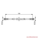 V1987481607FP Спирачен маркуч zа FIAT PALIO от 1996 до 2002г.