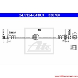 V2451240410303117FF Спирачен маркуч за Форд FOCUS от 1998 до 2004 г.