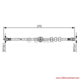 V198747688603117FF Спирачен маркуч за Форд FOCUS от 1998 до 2004 г.