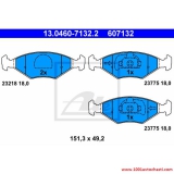 V13046071322FP Накладки предни zа FIAT PALIO от 1996 до 2002г.