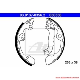 V03013703562FF Накладки задни за Форд FOCUS от 1998 до 2004 г.