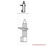 V351765070000FP Амортисьор газов преден zа FIAT PALIO от 1996 до 2002г.