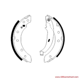 V91048000DS Накладки задни за автомобил Dacia Sandero от 2008 г.